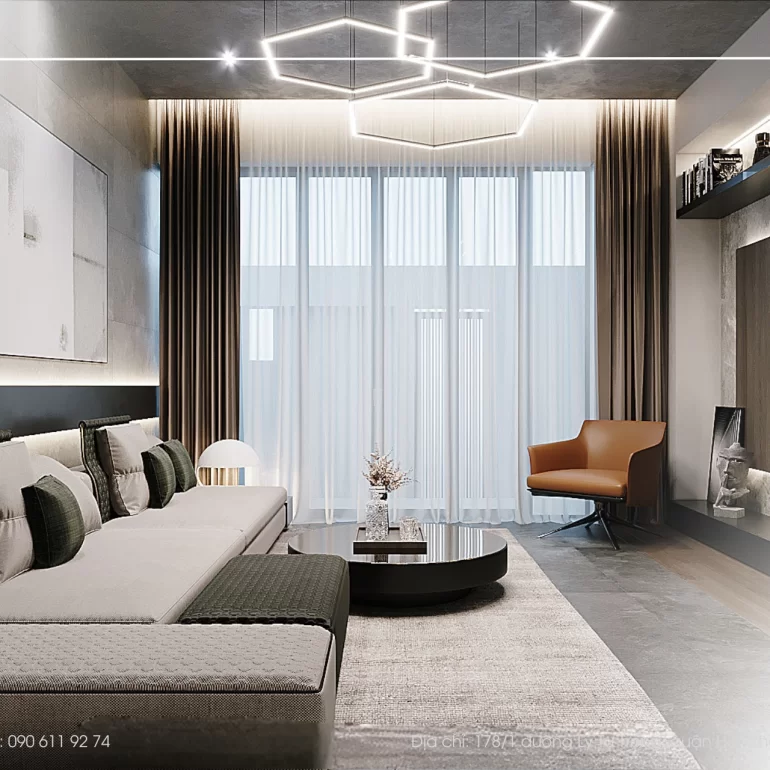 Nội thất phòng khách đẹp, thiết kế & thi công chuyên nghiệp