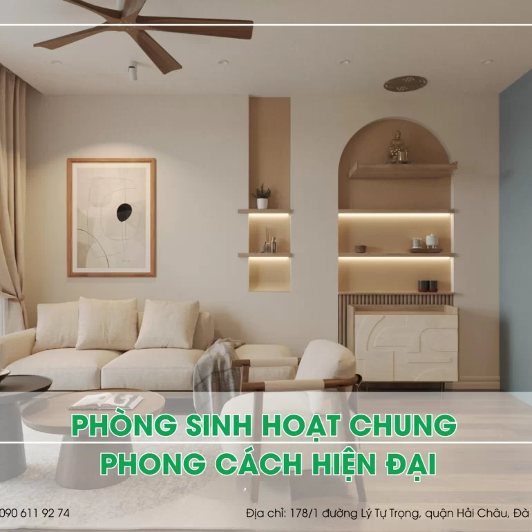 Nội Thất Phòng Sinh Hoạt Chung: Lựa Chọn Tối Ưu Cho Ngôi Nhà
