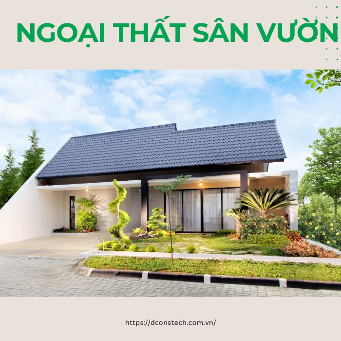 Ngoại Thất Sân Vườn: Ý Tưởng Thiết Kế Sân Vườn Đẹp, Hiện Đại và Tiện Nghi.