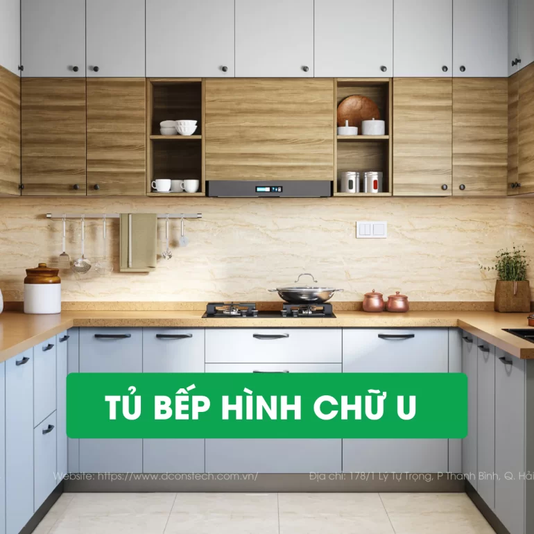 Mẫu tủ bếp đẹp xu hướng mới nhất năm 2025 sang trọng, hiện đại cho mọi nhà 